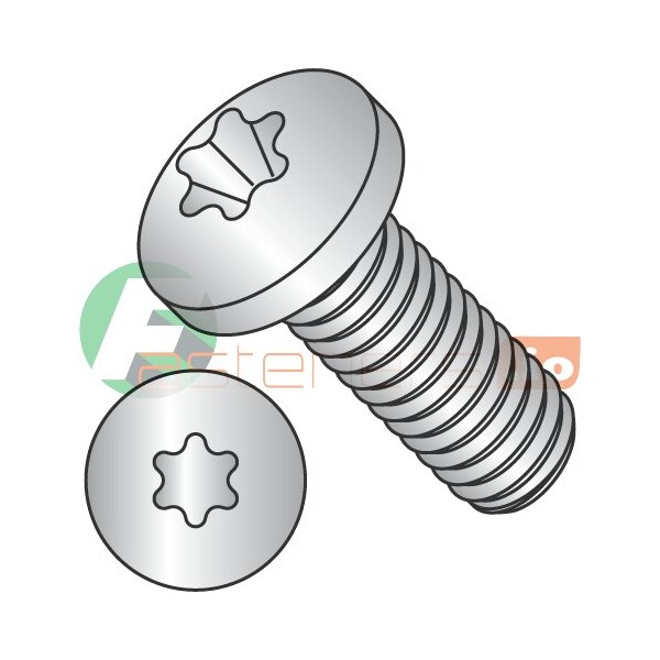 Newport Fasteners M5-0.80 x 45 mm Torx Pan Machine Screw, Plain 18-8 Stainless Steel, 500 PK 478270 - main